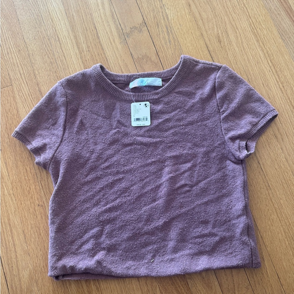 Free People NWT Mauve T-Shirt